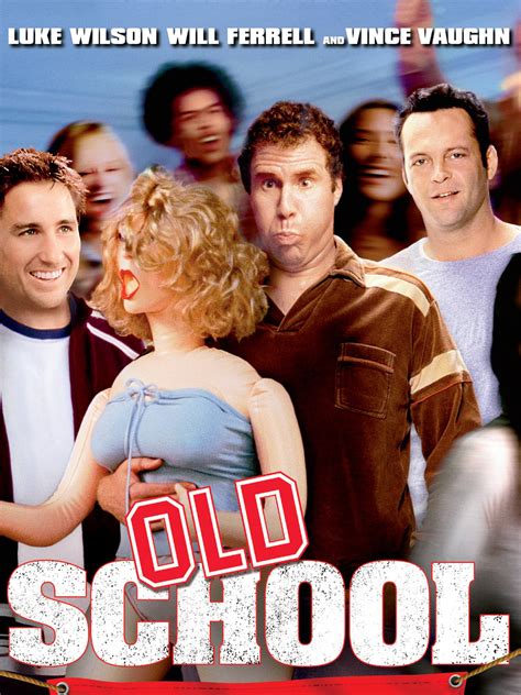 Old school cast - Old School Cast. Ellen Pompeo, 54 1. Will Ferrell, 56 2. Vince Vaughn, 53 3. Patrick J. Adams, 42 4. Leah Remini, 53 5. Luke Wilson, 52 6. Seann William Scott, 47 7. ... Old School Fans Also Viewed The Cat in the Hat. Cheaper by the Dozen. Elf. The Cheetah Girls. Old School Trivia Games. More 2003 Movies. About;